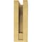Ekena Millwork 3"W x 6"D x 9"H Classic Mediterranean Rough Cedar Woodgrain TimberThane Corbel, Primed Tan CORUR03X06X09MEDRCPR - alternate 5